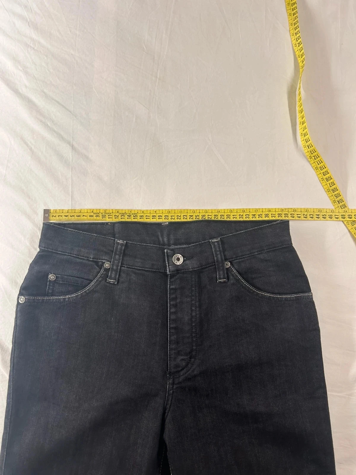 Calça jeans preta de corte reto mustang w32 l34 – photo 6